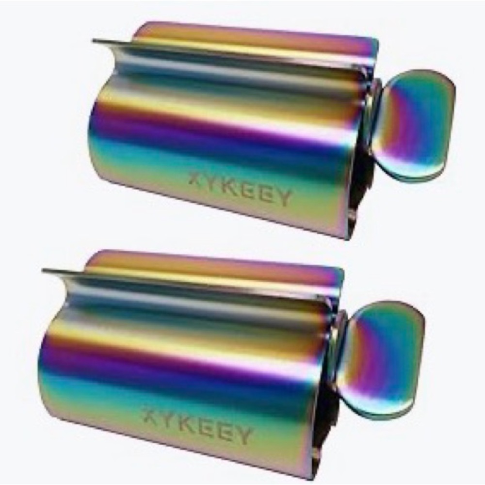 ISO—Rainbow Iridescent Toothpaste Tube Squeezer